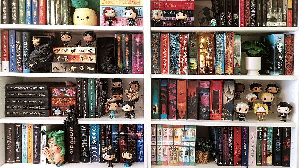 La nueva estética lectora que convierte las estanterías en templos del fandom