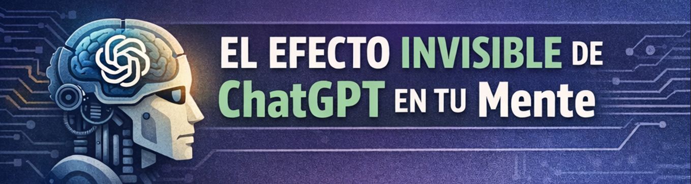 El efecto que herramientas de Inteligencia Artificial pueden tener en nuestra mente